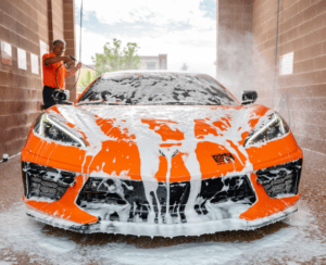 Car Detailing C8 Orange