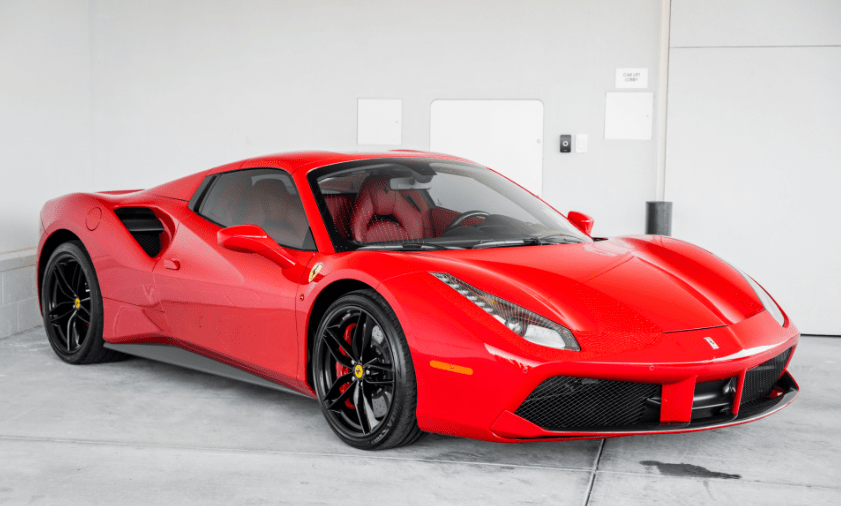 Auto Detailing Website Design 2024 Ferrari
